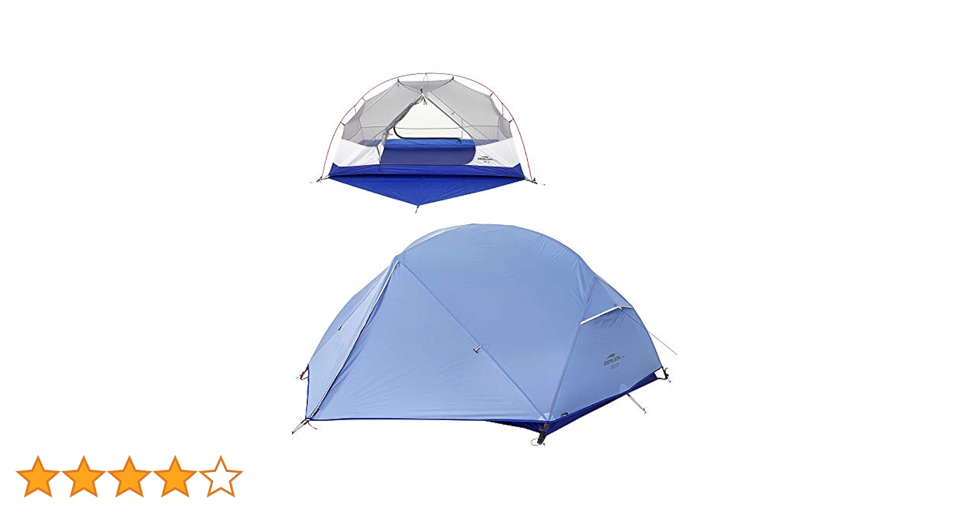 Soomloom 青空2Pドーム型2人用　グランドシート付　新品未使用 Amazon.co.jp: Soomloom 青空2 アウトドアキャンピングテント